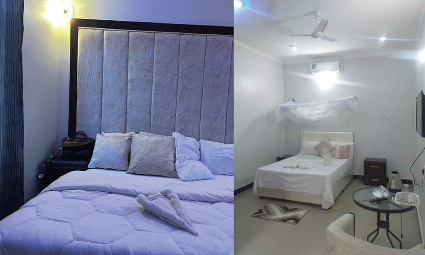 standard suit room at arena executive hotel at mpanda katavi tanzania